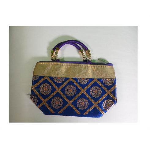 Fancy Violet Color Bag  - Pack Of 10 - 1200gms